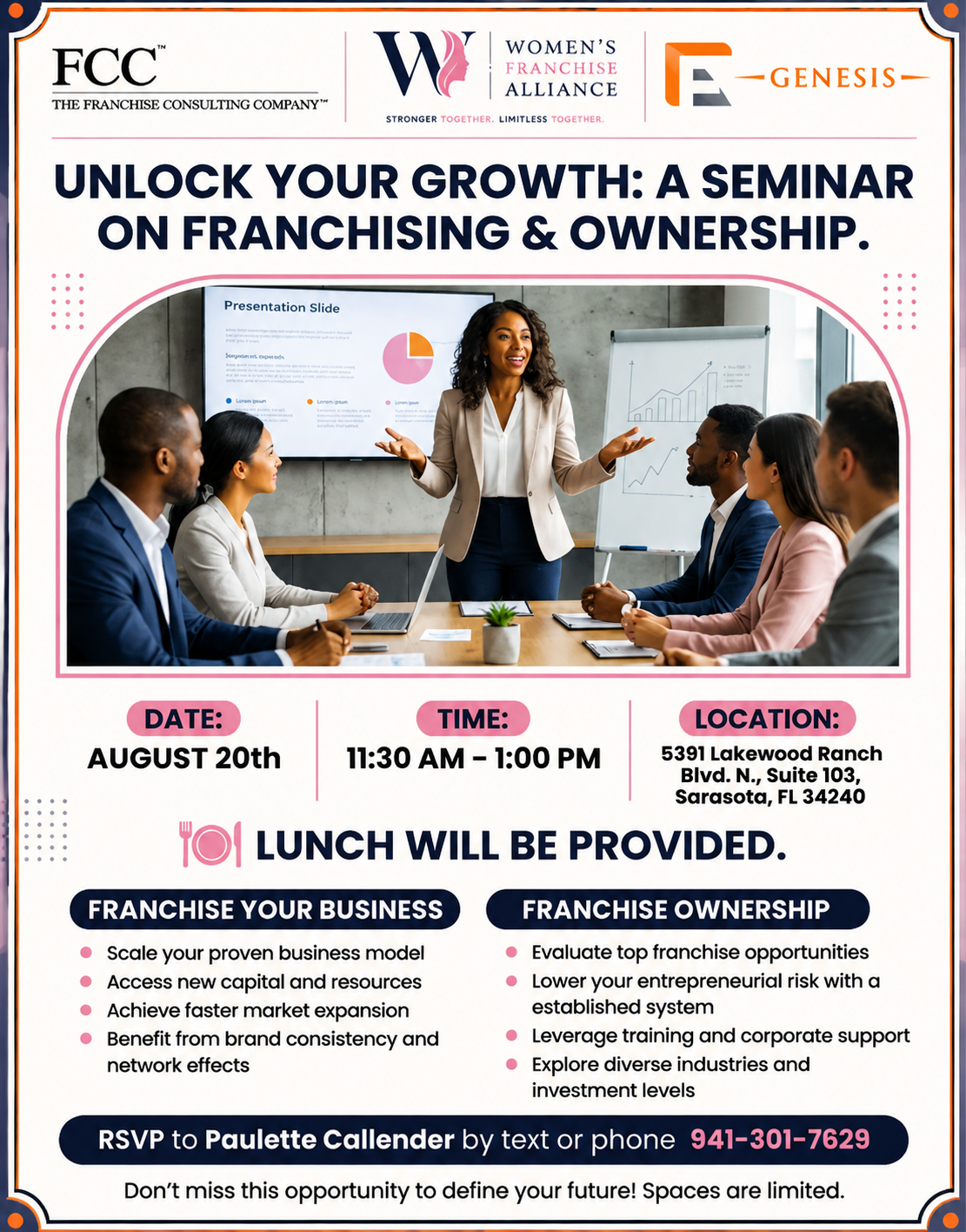 Unlock Your Growth: Franchise Ownership & Business Expansion Seminar in Sarasota